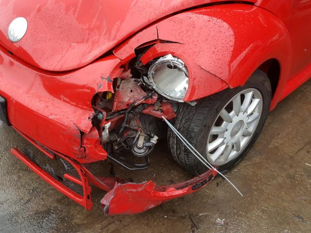 3VWCM31Y34M313325 - 2004 VOLKSWAGEN NEW BEETLE 红色 照片 9