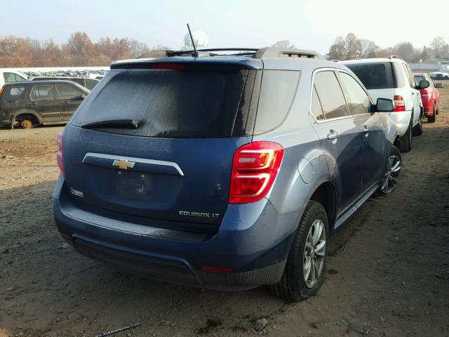 2GNALCEK2G6127655 - 2016 CHEVROLET EQUINOX LT BLUE photo 4