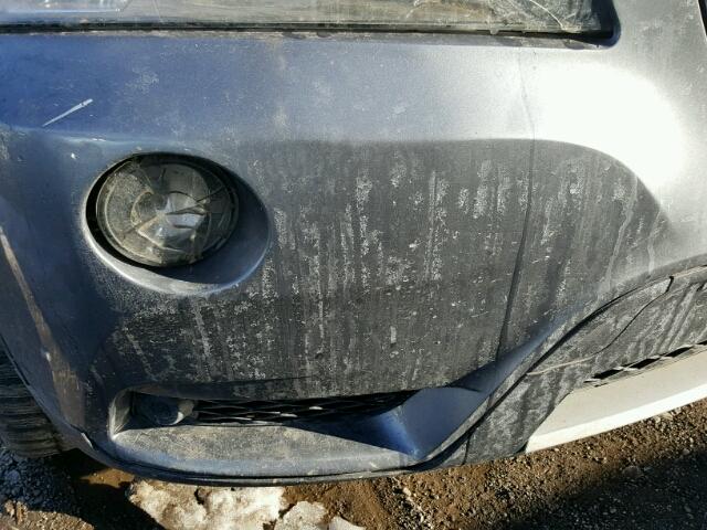5UXWX7C5XBLT78414 - 2011 BMW X3 XDRIVE3 GRAY photo 9