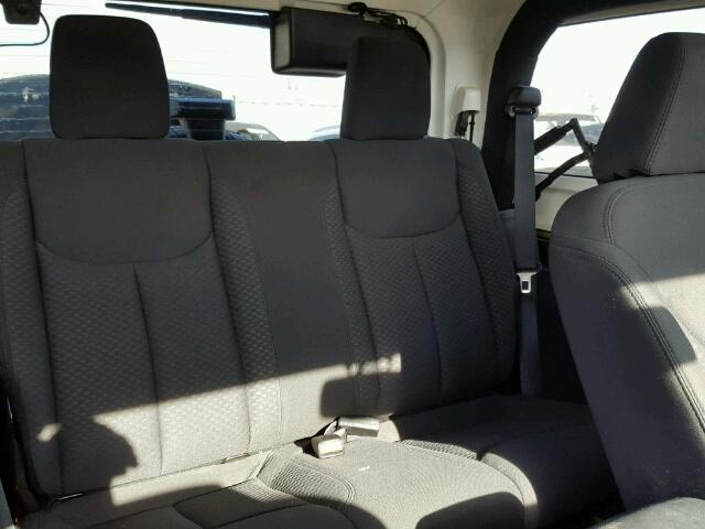 1C4AJWAGXDL517813 - 2013 JEEP WRANGLER S GREEN photo 6