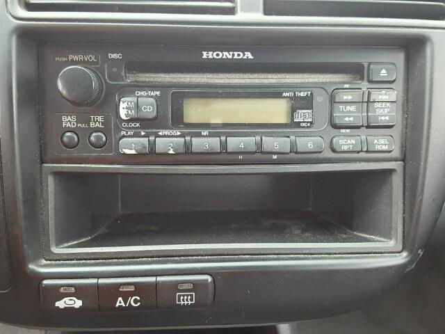 2HGEJ6610YH537000 - 2000 HONDA CIVIC BASE Gümüş foto 9