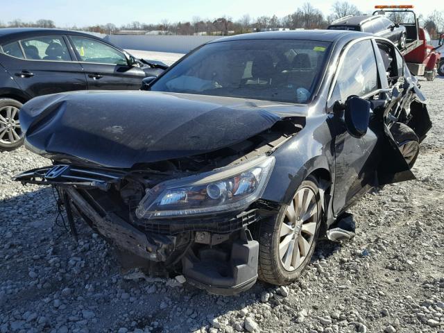 1HGCR2F78EA305381 - 2014 HONDA ACCORD EX BLACK photo 2