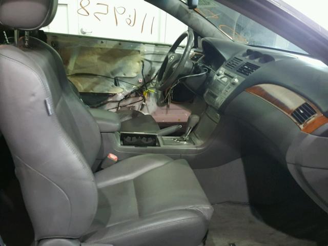 4T1CA30P57U110775 - 2007 TOYOTA CAMRY SOLA WHITE photo 5