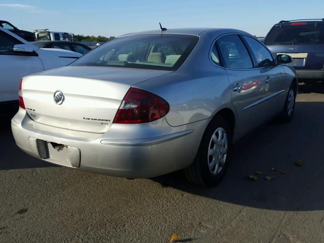 2G4WC582661200135 - 2006 BUICK LACROSSE C GRAY photo 4