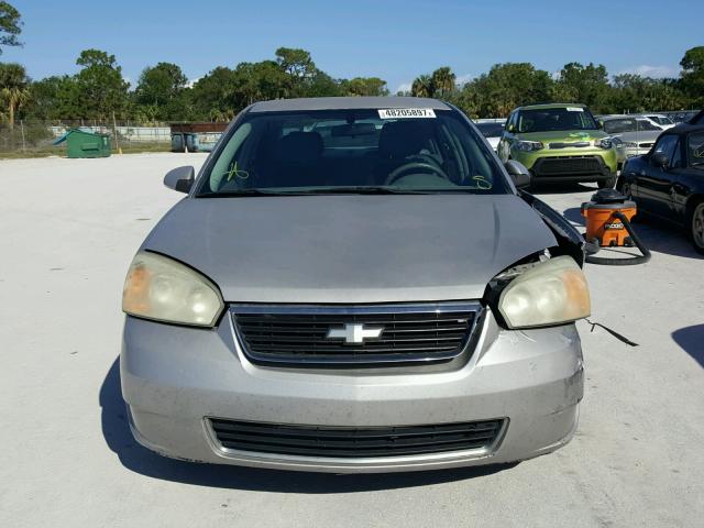 1G1ZT58N18F149417 - 2008 CHEVROLET MALIBU LT SILVER photo 9