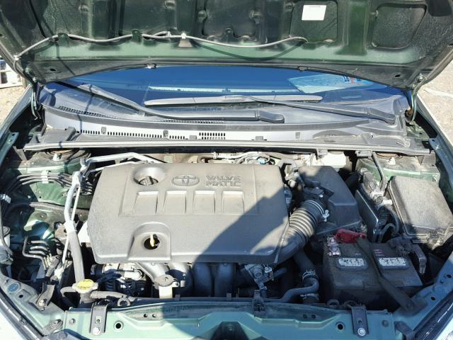 2T1BPRHE5FC269523 - 2015 TOYOTA COROLLA EC GREEN photo 7