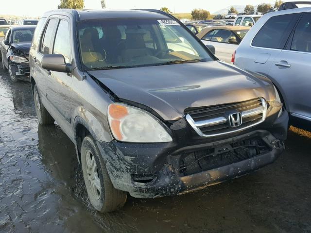 JHLRD78864C022882 - 2004 HONDA CR-V EX BROWN photo 1