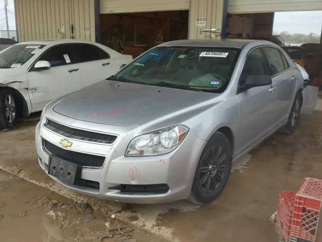 1G1ZB5E14BF318177 - 2011 CHEVROLET MALIBU LS SILVER photo 2