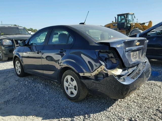 1G1JA5SH5G4104531 - 2016 CHEVROLET SONIC LS 紫色 照片 3