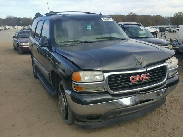 1GKEC13T55R176915 - 2005 GMC YUKON BLACK photo 1