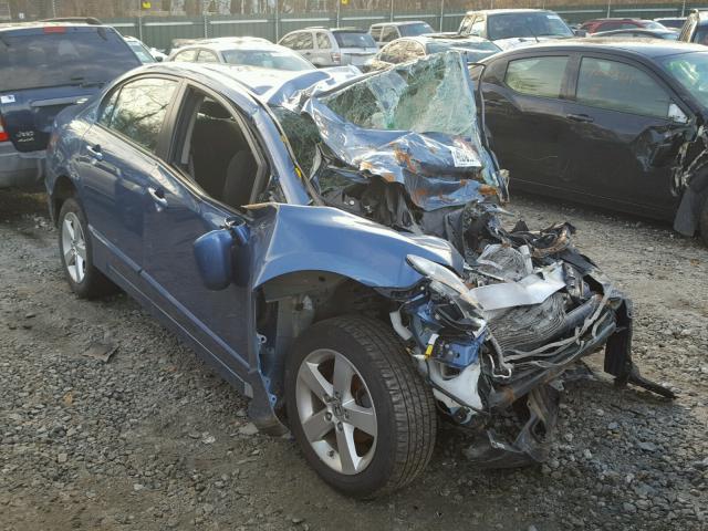 2HGFA1F69AH305682 - 2010 HONDA CIVIC BLUE photo 1