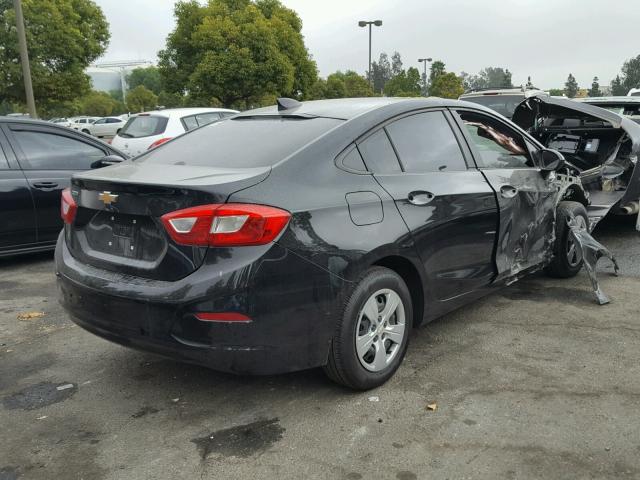 1G1BC5SM0H7198684 - 2017 CHEVROLET CRUZE LS BLACK photo 4