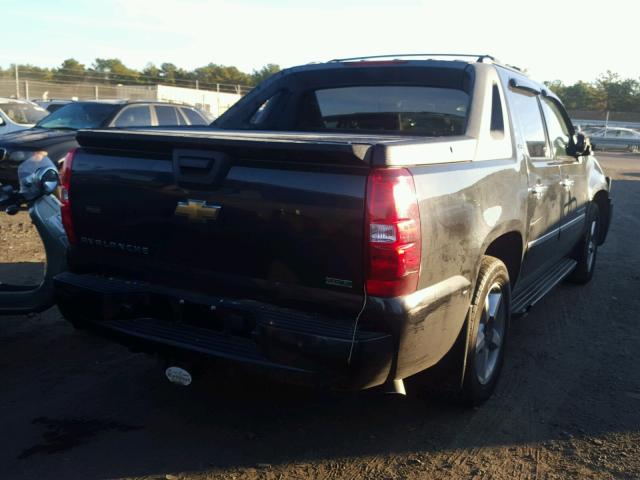 3GNVKGE00AG106132 - 2010 CHEVROLET AVALANCHE BLACK photo 4