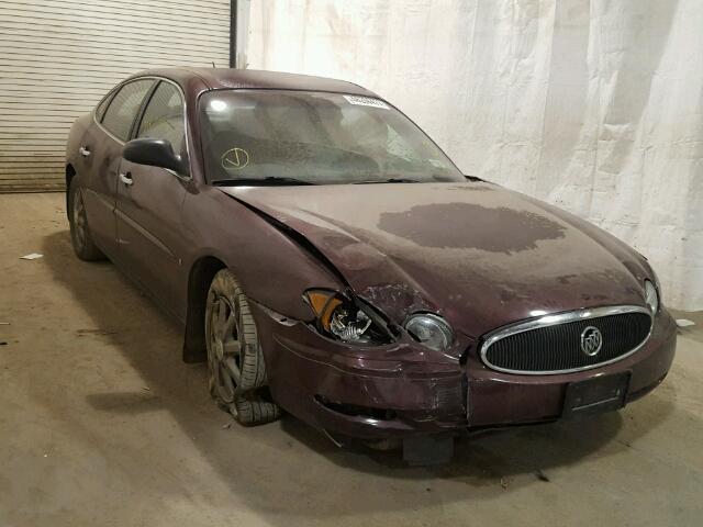 2G4WC582761298124 - 2006 BUICK LACROSSE C BURGUNDY photo 1