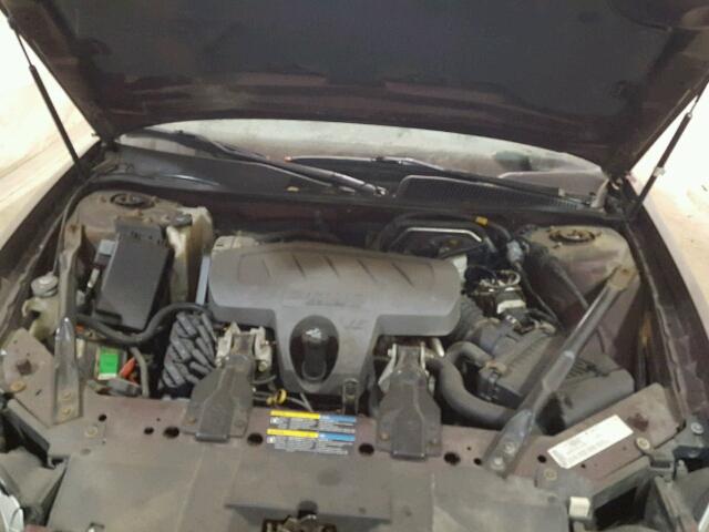 2G4WC582761298124 - 2006 BUICK LACROSSE C BURGUNDY photo 7