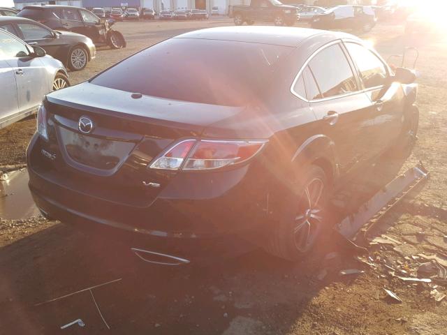 1YVHP82B095M08116 - 2009 MAZDA 6 S BLACK photo 4