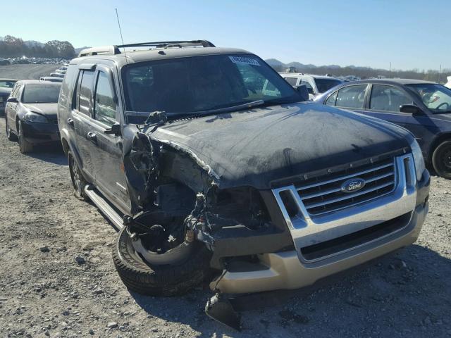 1FMEU74E37UA42489 - 2007 FORD EXPLORER E BLACK photo 1