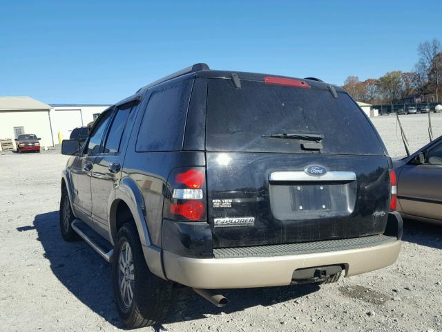 1FMEU74E37UA42489 - 2007 FORD EXPLORER E BLACK photo 3