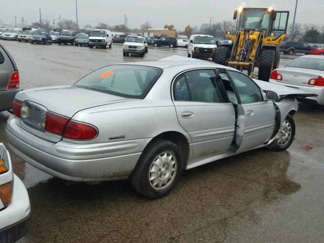 1G4HP54K92U270651 - 2002 BUICK LESABRE CU SILVER photo 4