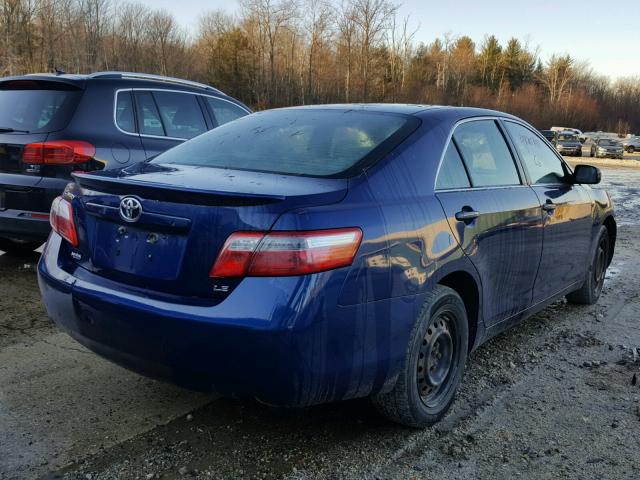 4T1BE46KX7U095837 - 2007 TOYOTA CAMRY NEW BLUE photo 4