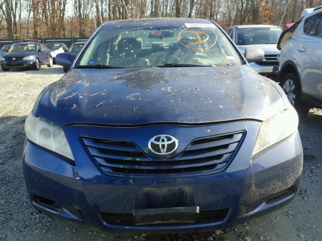 4T1BE46KX7U095837 - 2007 TOYOTA CAMRY NEW BLUE photo 9