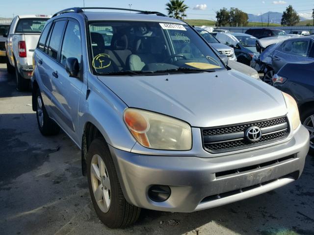 JTEHD20V346015332 - 2004 TOYOTA RAV4 SILVER photo 1