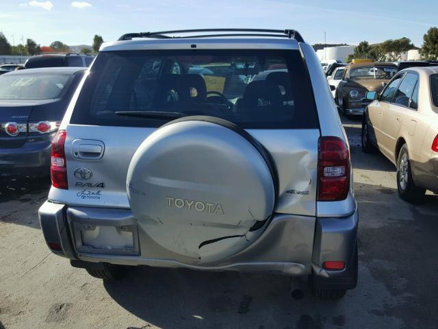 JTEHD20V346015332 - 2004 TOYOTA RAV4 SILVER photo 9