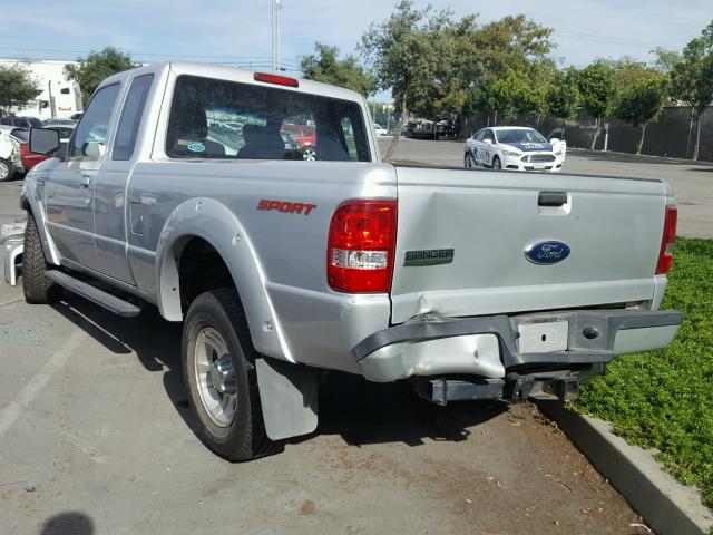 1FTKR4EE6BPA62572 - 2011 FORD RANGER SUP SILVER photo 3