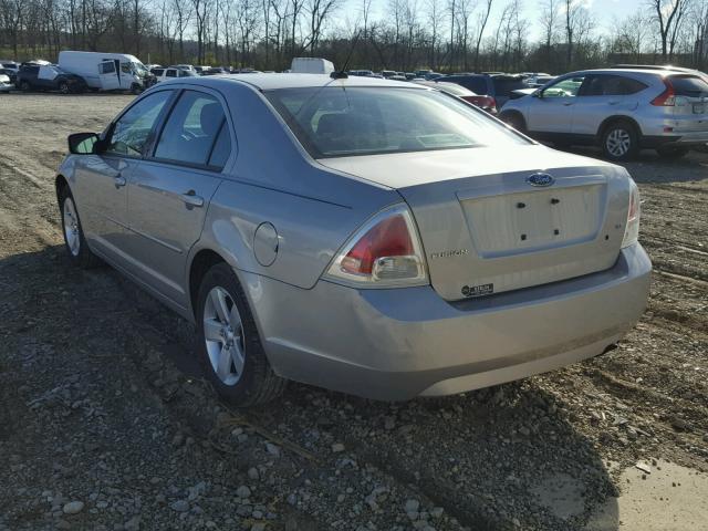 3FAHP07Z47R273591 - 2007 FORD FUSION SE SILVER photo 3