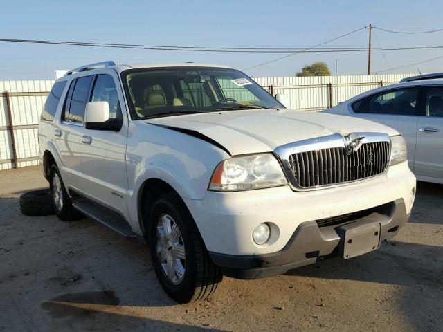 5LMEU68HX3ZJ13423 - 2003 LINCOLN AVIATOR 白色 照片 1