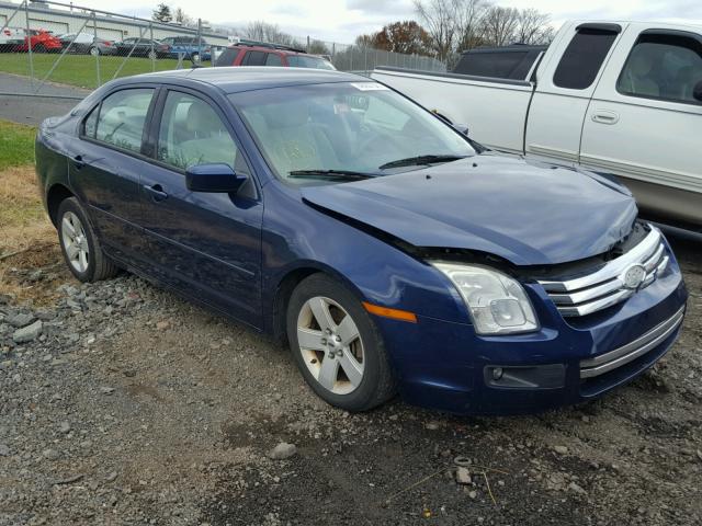 3FAHP07Z77R167877 - 2007 FORD FUSION SE BLUE photo 1