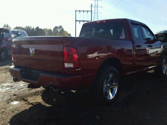 1C6RR6FT3ES455526 - 2014 RAM 1500 ST RED photo 4