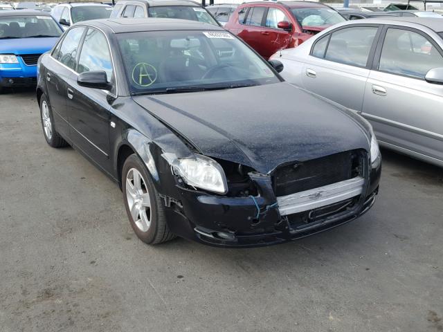 WAUAF78E76A253134 - 2006 AUDI A4 2 BLACK photo 1