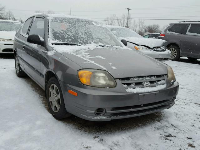 KMHCF35C93U265055 - 2003 HYUNDAI ACCENT L GRAY photo 1