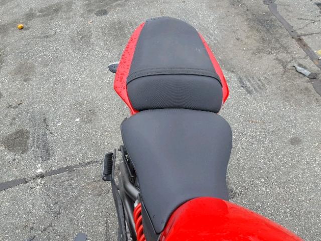 JKAEXEE1XCDA03823 - 2012 KAWASAKI EX650 EC RED photo 6