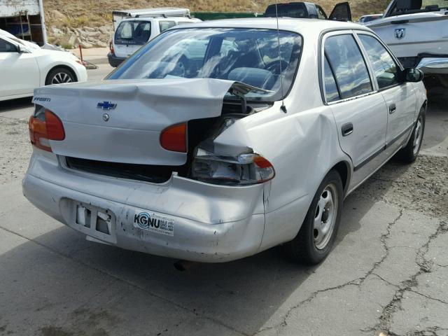 1Y1SK5281YZ434319 - 2000 CHEVROLET GEO PRIZM 银色 照片 4