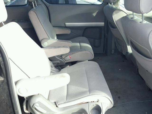 5N1BV28U07N116708 - 2007 NISSAN QUEST S GRAY photo 6