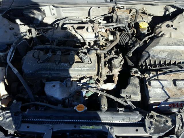 3N1CB51D02L647643 - 2002 NISSAN SENTRA XE TAN photo 7