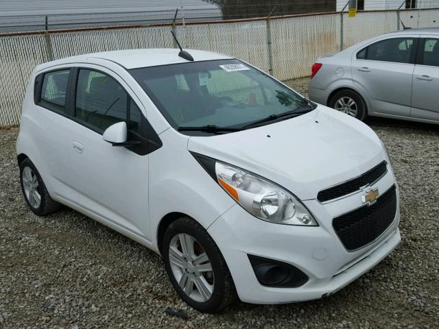 KL8CD6S95FC736173 - 2015 CHEVROLET SPARK 1LT WHITE photo 1