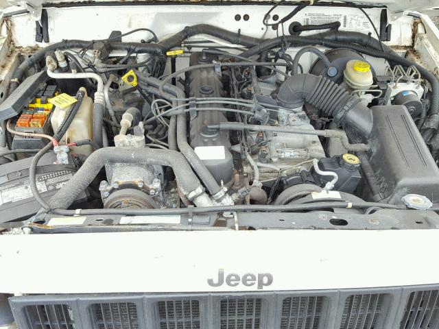 1J4FT28S0VL537213 - 1997 JEEP CHEROKEE S WHITE photo 7