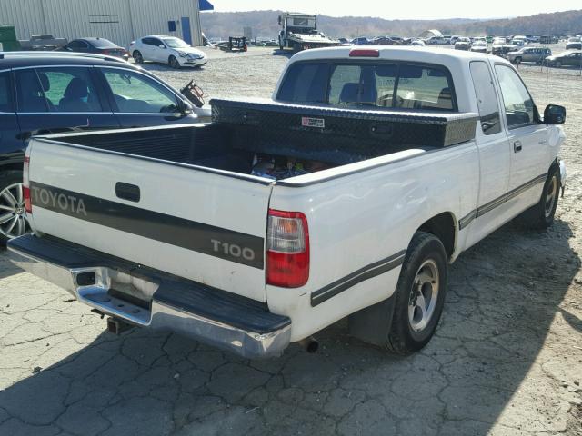 JT4TN12D5W0042631 - 1998 TOYOTA T100 XTRAC WHITE photo 4