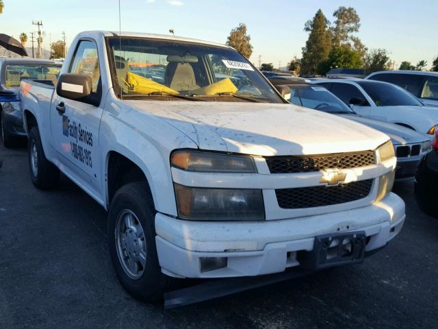 1GCCS149078123850 - 2007 CHEVROLET COLORADO WHITE photo 1