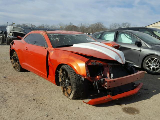 2G1FT1EW3A9144789 - 2010 CHEVROLET CAMARO SS ORANGE photo 1