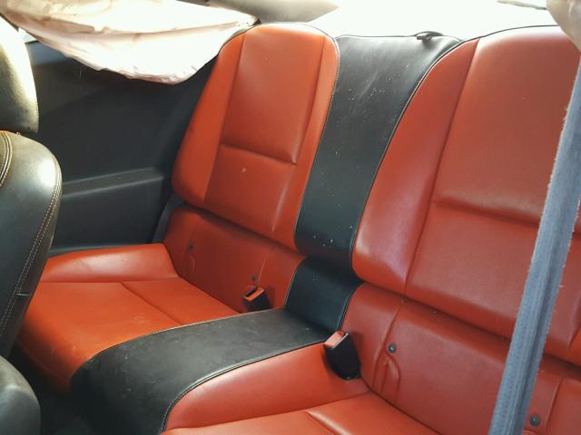 2G1FT1EW3A9144789 - 2010 CHEVROLET CAMARO SS Naranja foto 6