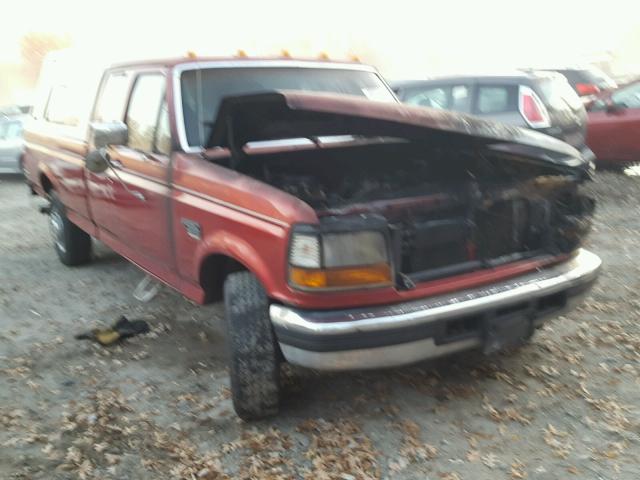 1FTHX25F9TEA63337 - 1996 FORD F250 RED photo 1