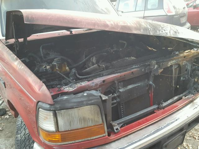 1FTHX25F9TEA63337 - 1996 FORD F250 红色 照片 9