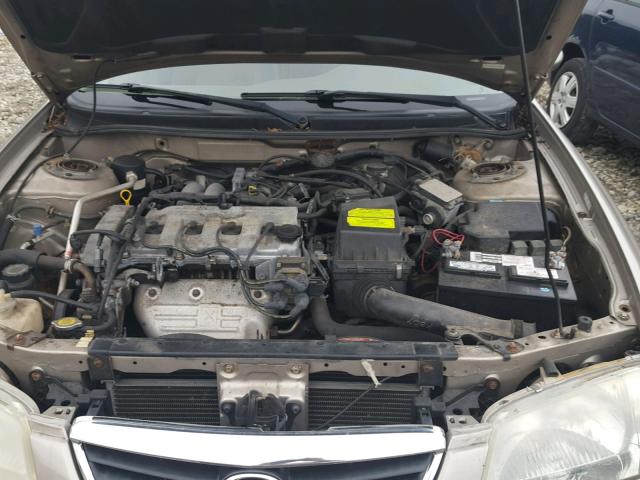 1YVGF22C125264862 - 2002 MAZDA 626 LX TAN photo 7