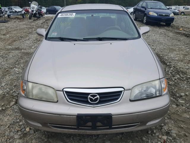 1YVGF22C125264862 - 2002 MAZDA 626 LX TAN photo 9