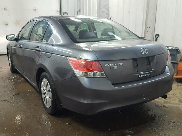 1HGCP26388A139774 - 2008 HONDA ACCORD LX GRAY photo 3