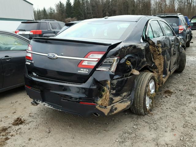 1FAHP2E82FG182783 - 2015 FORD TAURUS SEL BLACK photo 4